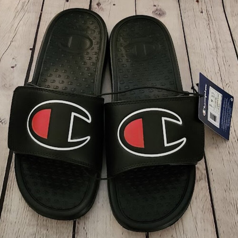 Champion Slides - Black - M7 W9